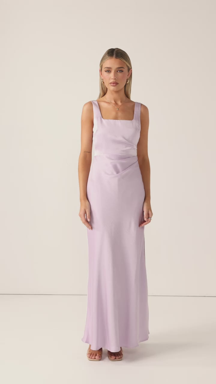 Adeline Maxi Dress - Lilac - Billy J