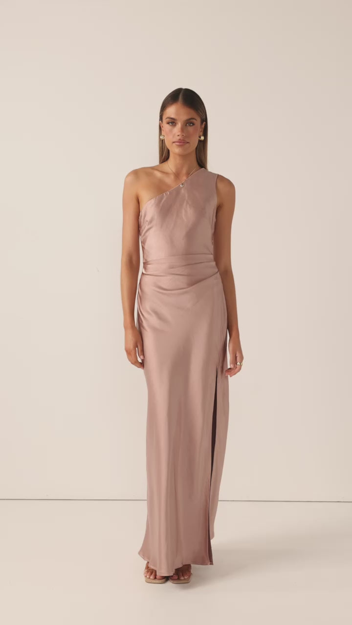Victoria Maxi Dress - Dusty Pink - Billy J