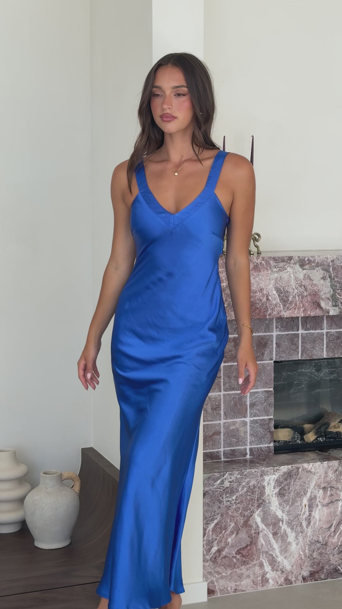 Andie Maxi Dress - Royal Blue - Billy J