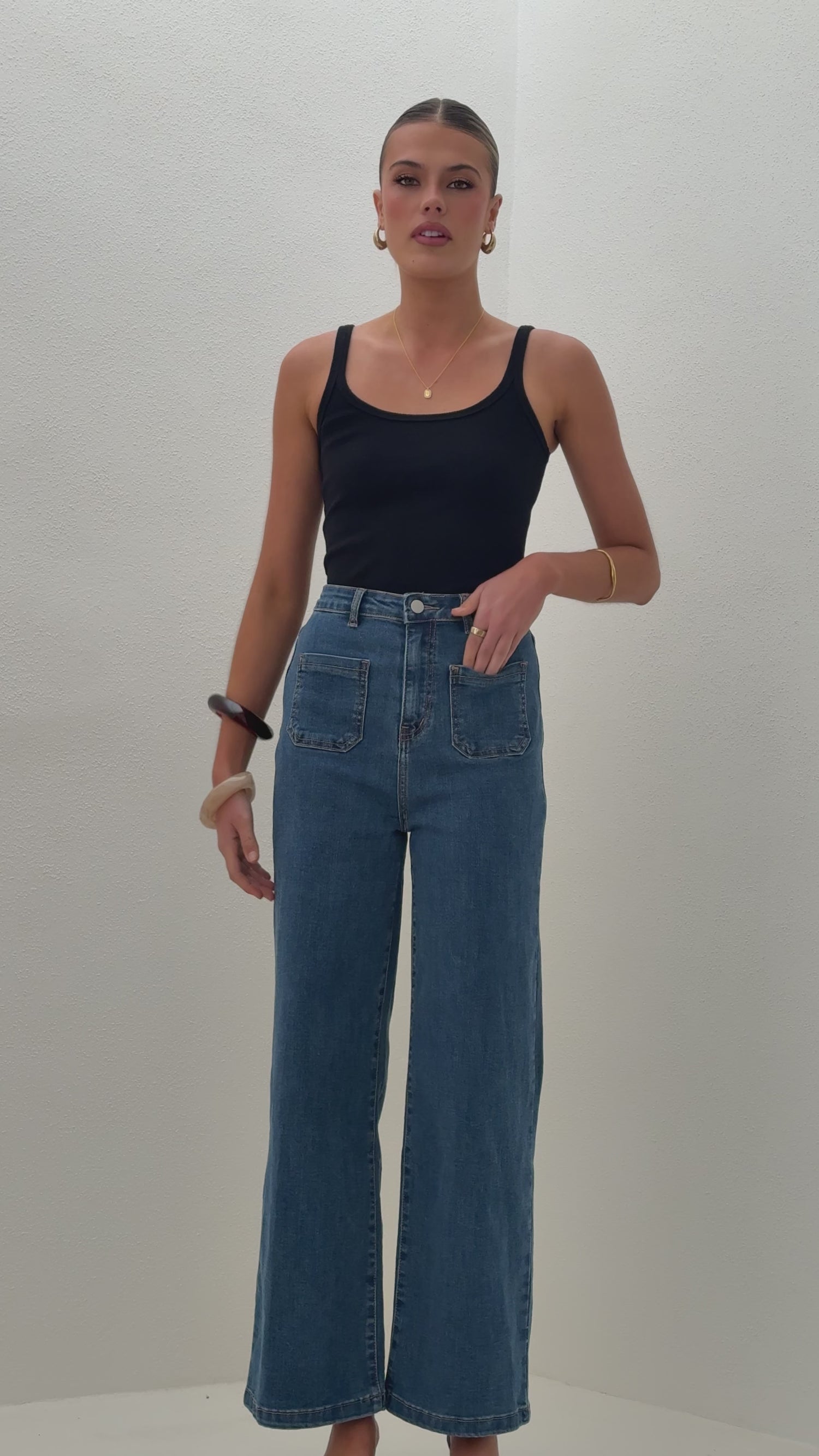 Macadrian Jeans - Mid Blue Denim - Billy J
