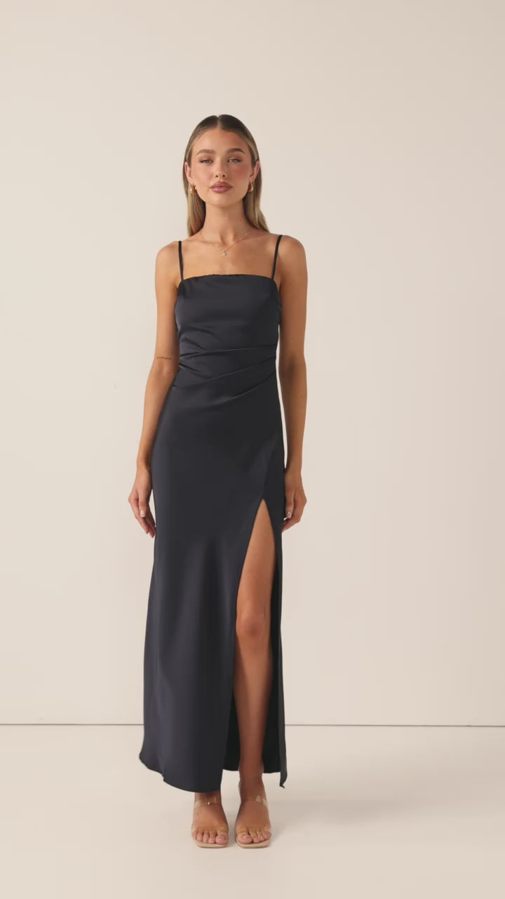 Ilana Maxi Dress - Navy - Billy J