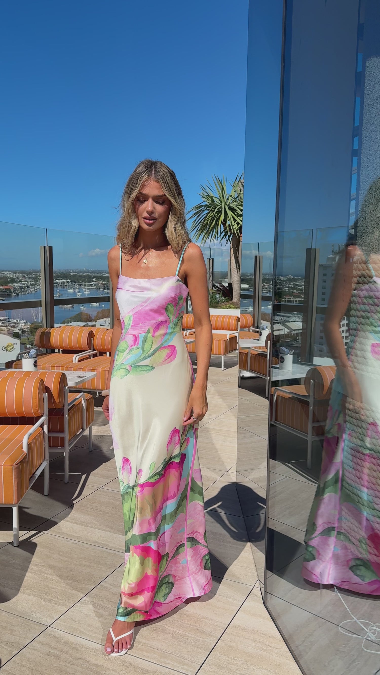 Mazi Maxi Dress - Spring Floral - Billy J
