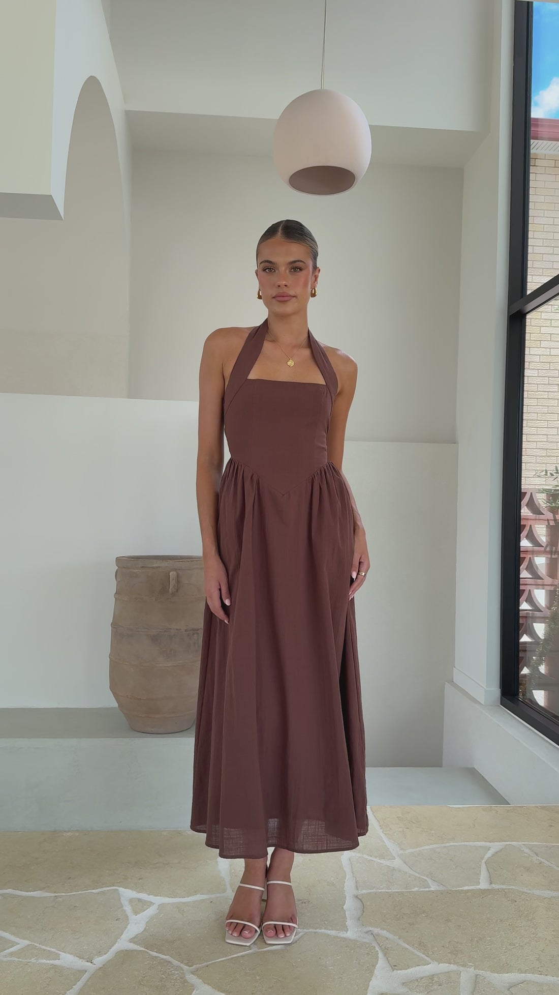 billy j brown dress Aspen Maxi Dress - Chocolate - Buy Women's Dresses