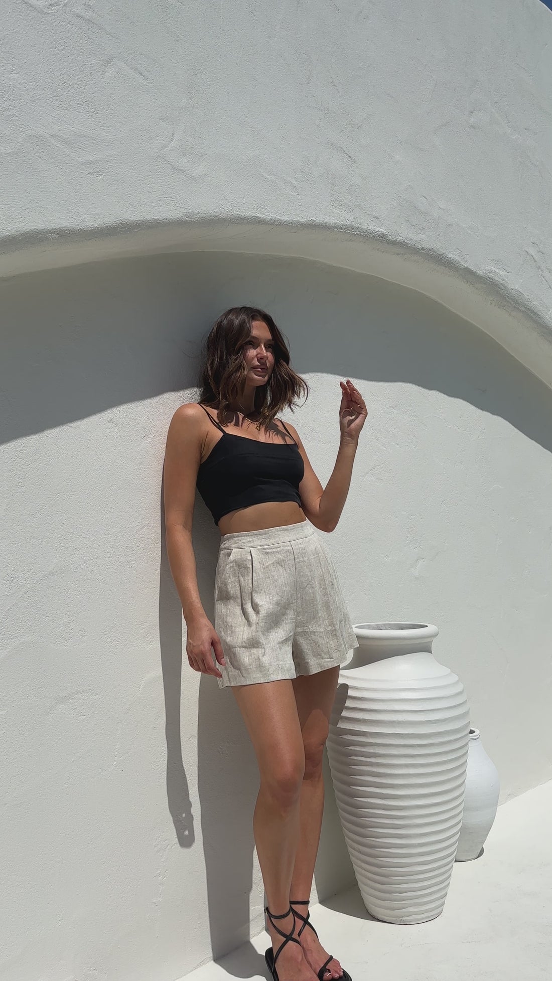 Tillie Shorts - Natural - Billy J