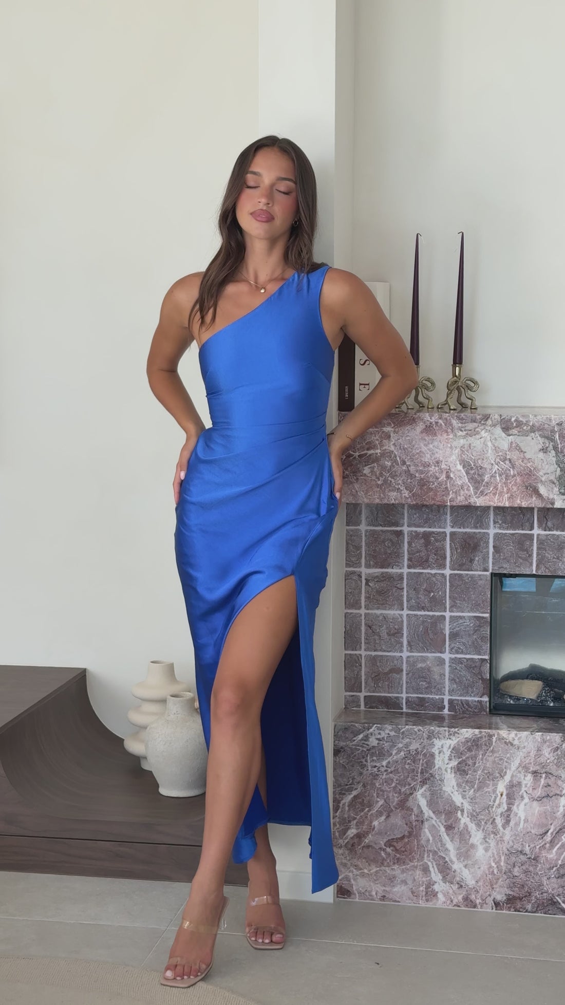 Victoria Maxi Dress - Royal Blue - Billy J