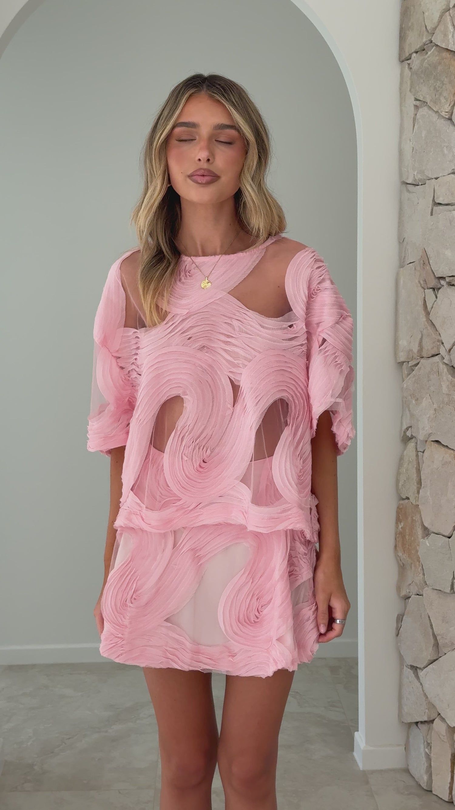 Linnea Top - Pink - Billy J