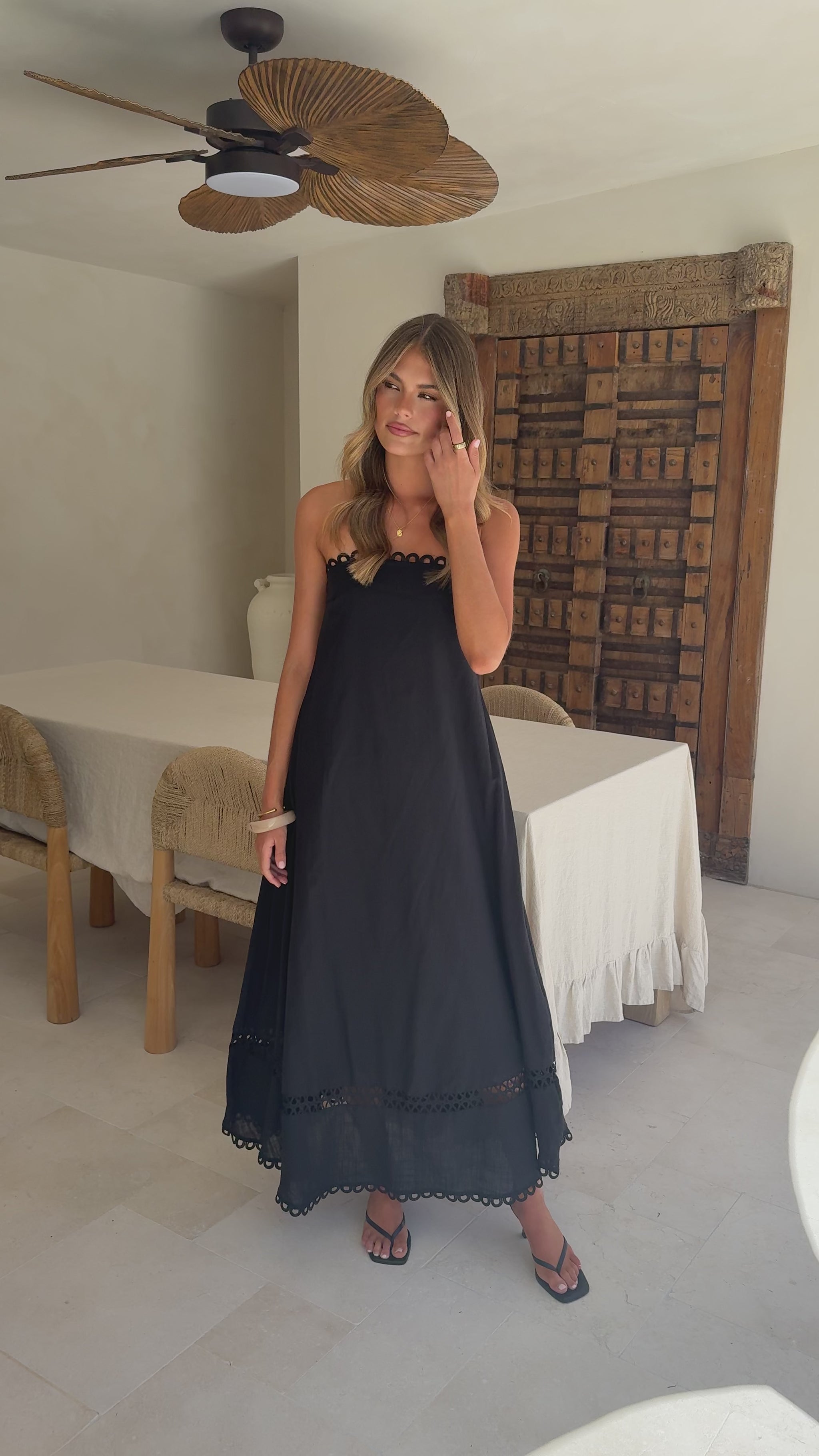 Sandra Maxi Dress - Black - Buy Women's Dresses