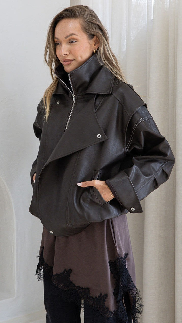 Diesel Jacket - Chocolate - Billy J