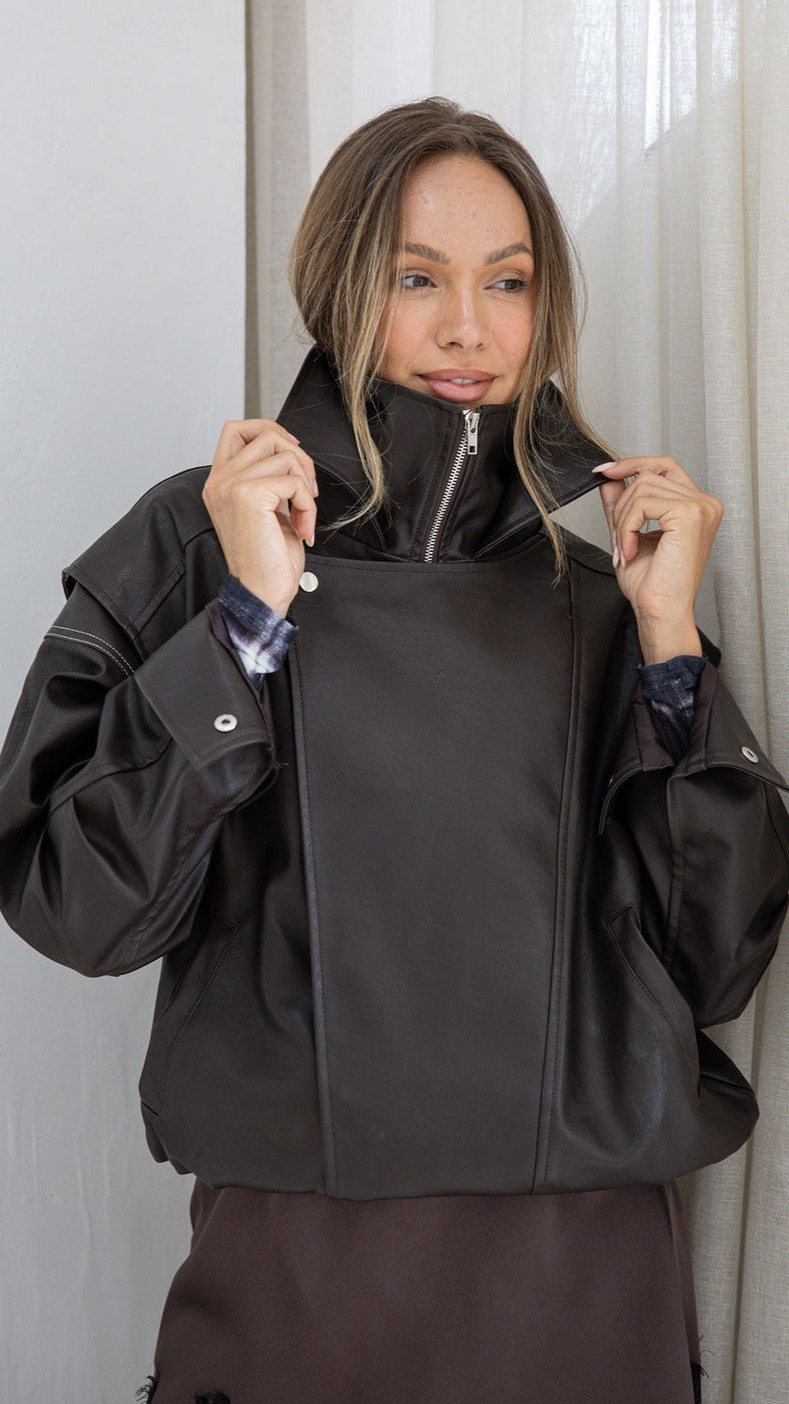 Diesel Jacket - Chocolate - Billy J