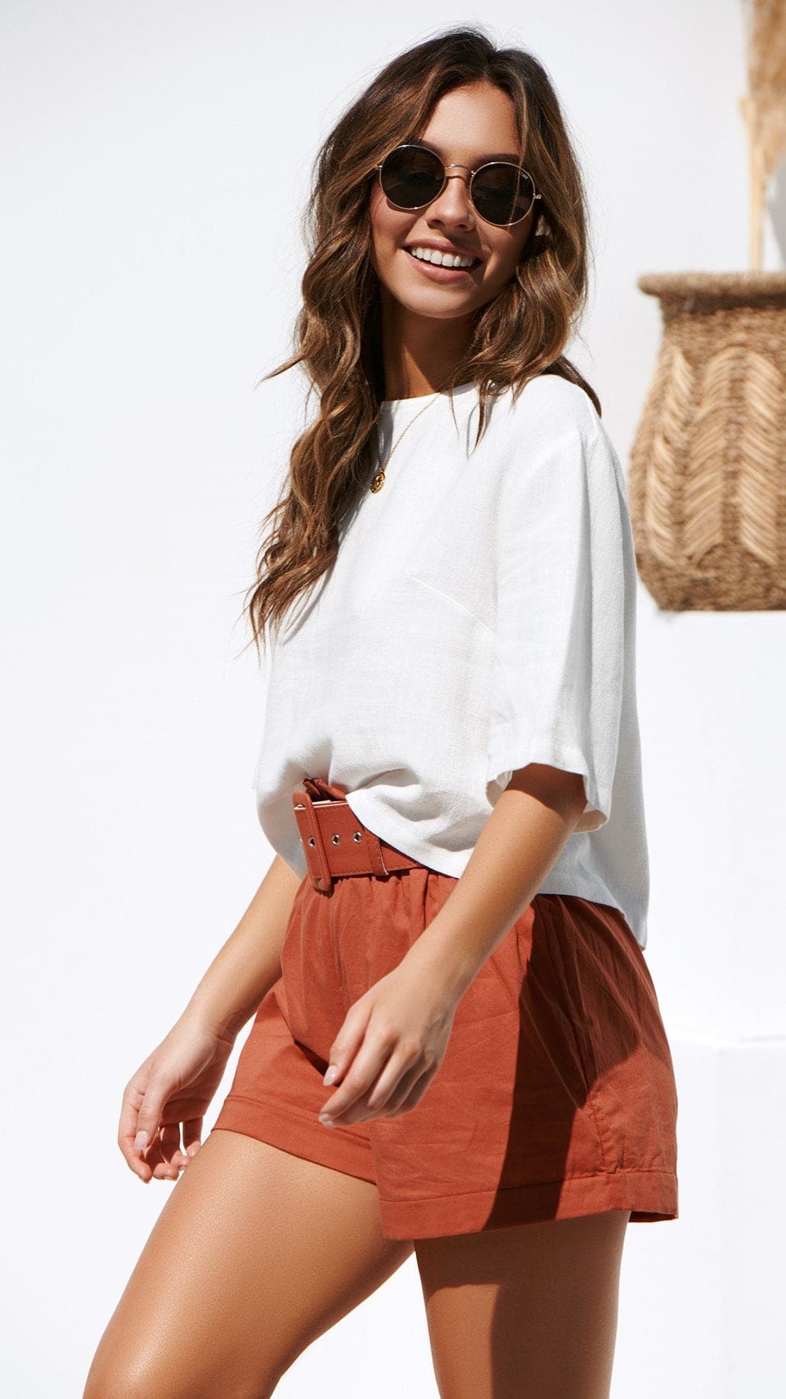 Charlotte Top - White - Billy J