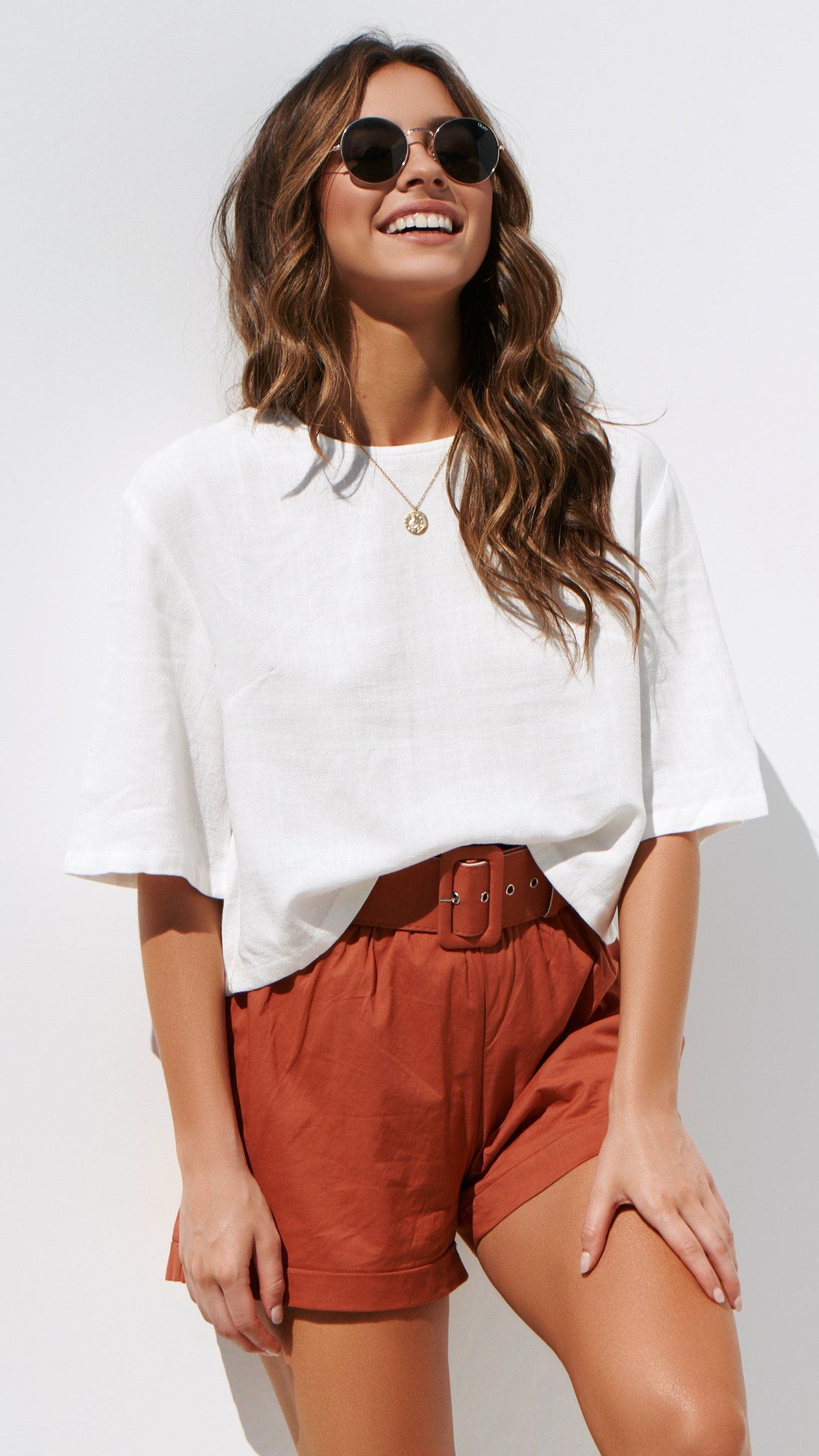 Charlotte Top - White - Billy J