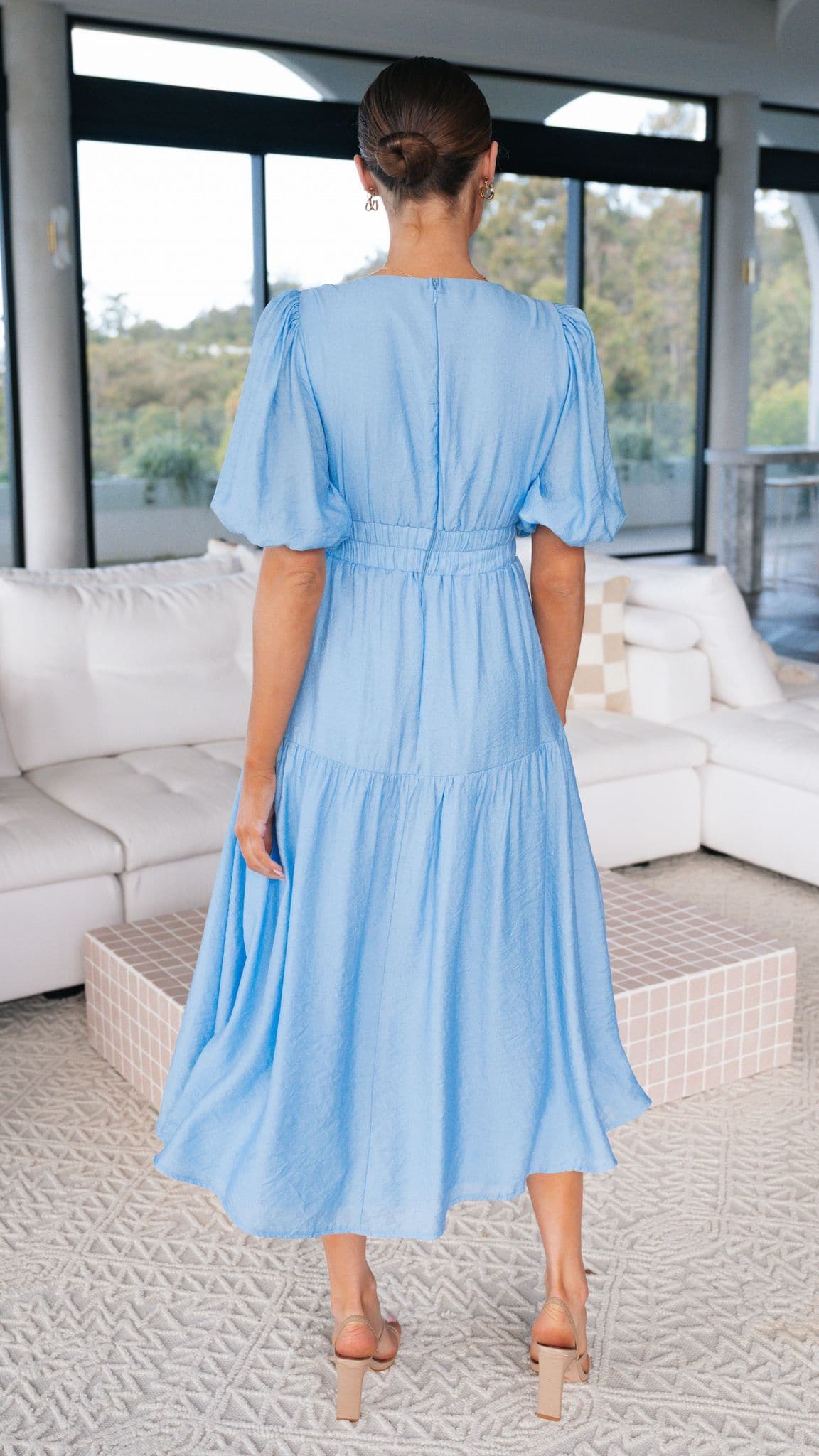 Erin Midi Dress - Blue - Buy Women's Dresses - Billy J