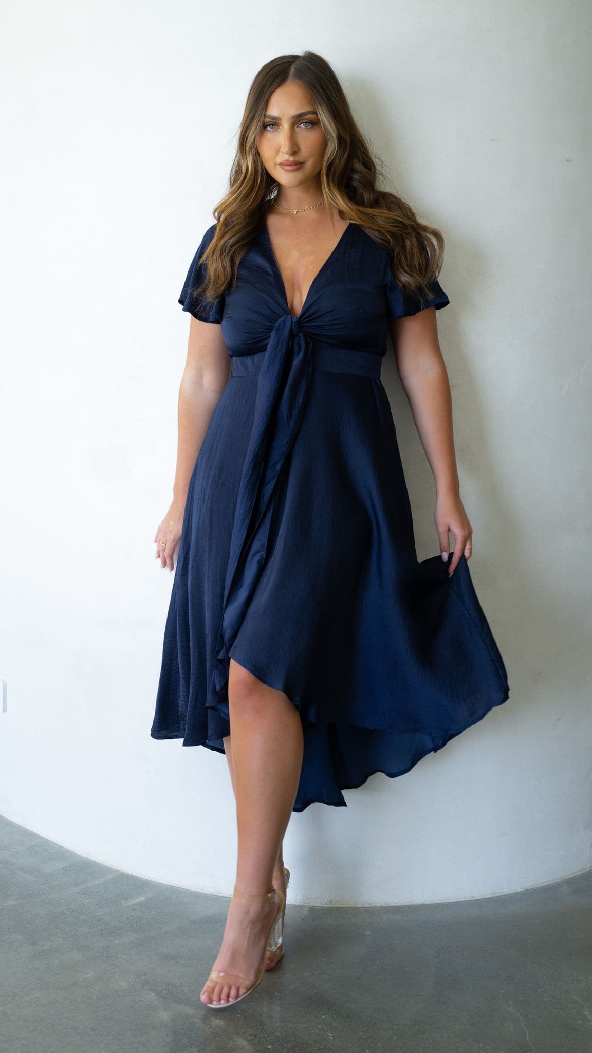 Sunny Daze Dress - Navy - Billy J