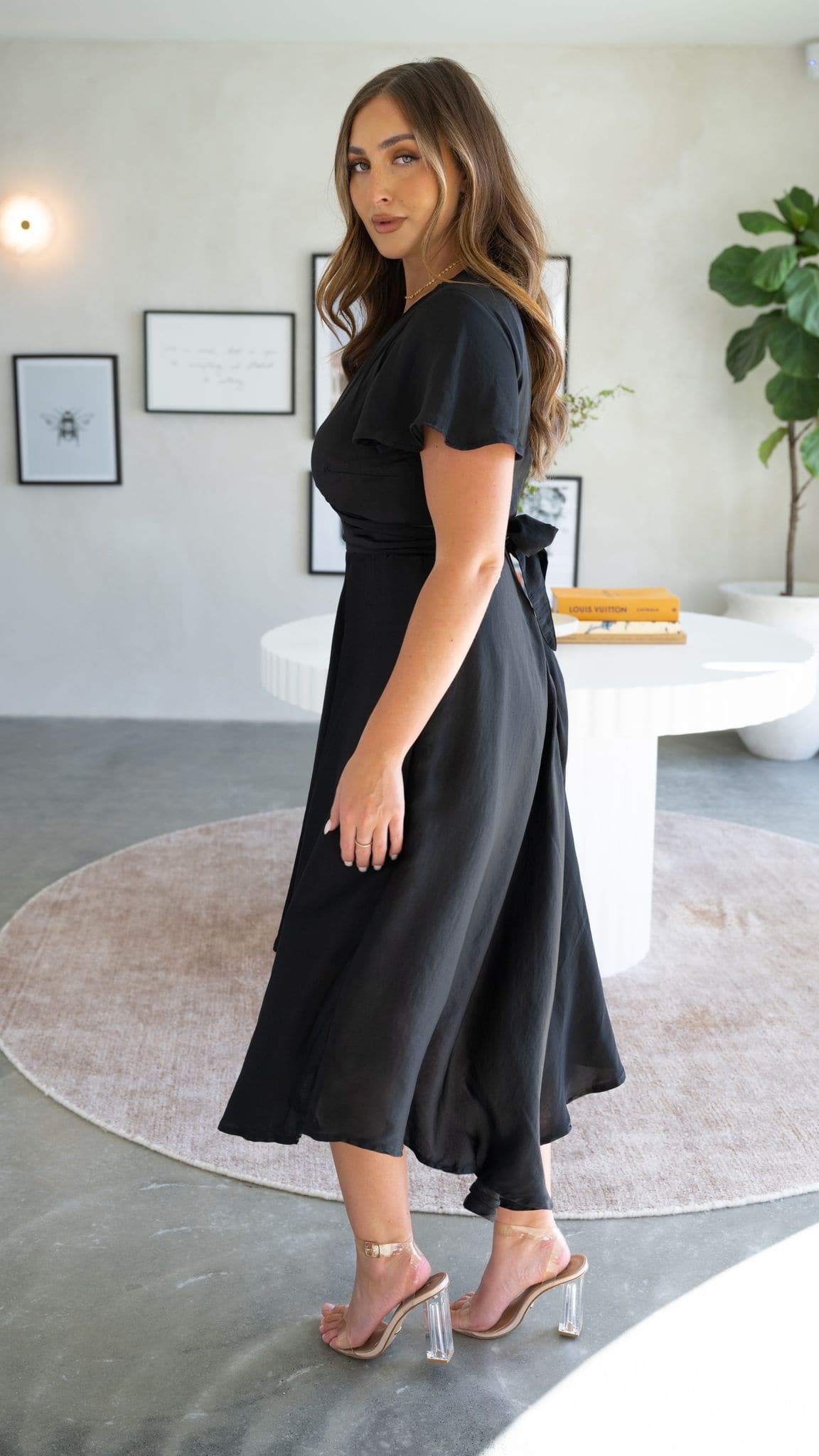 Sunny Daze Dress - Black - Billy J
