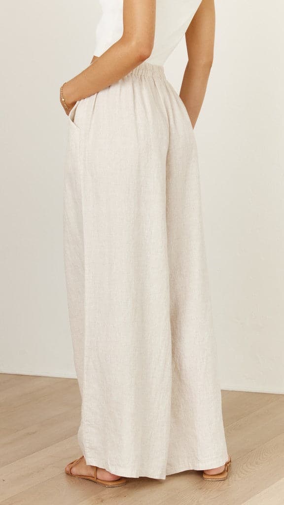 Oceana Pants - Natural - Billy J