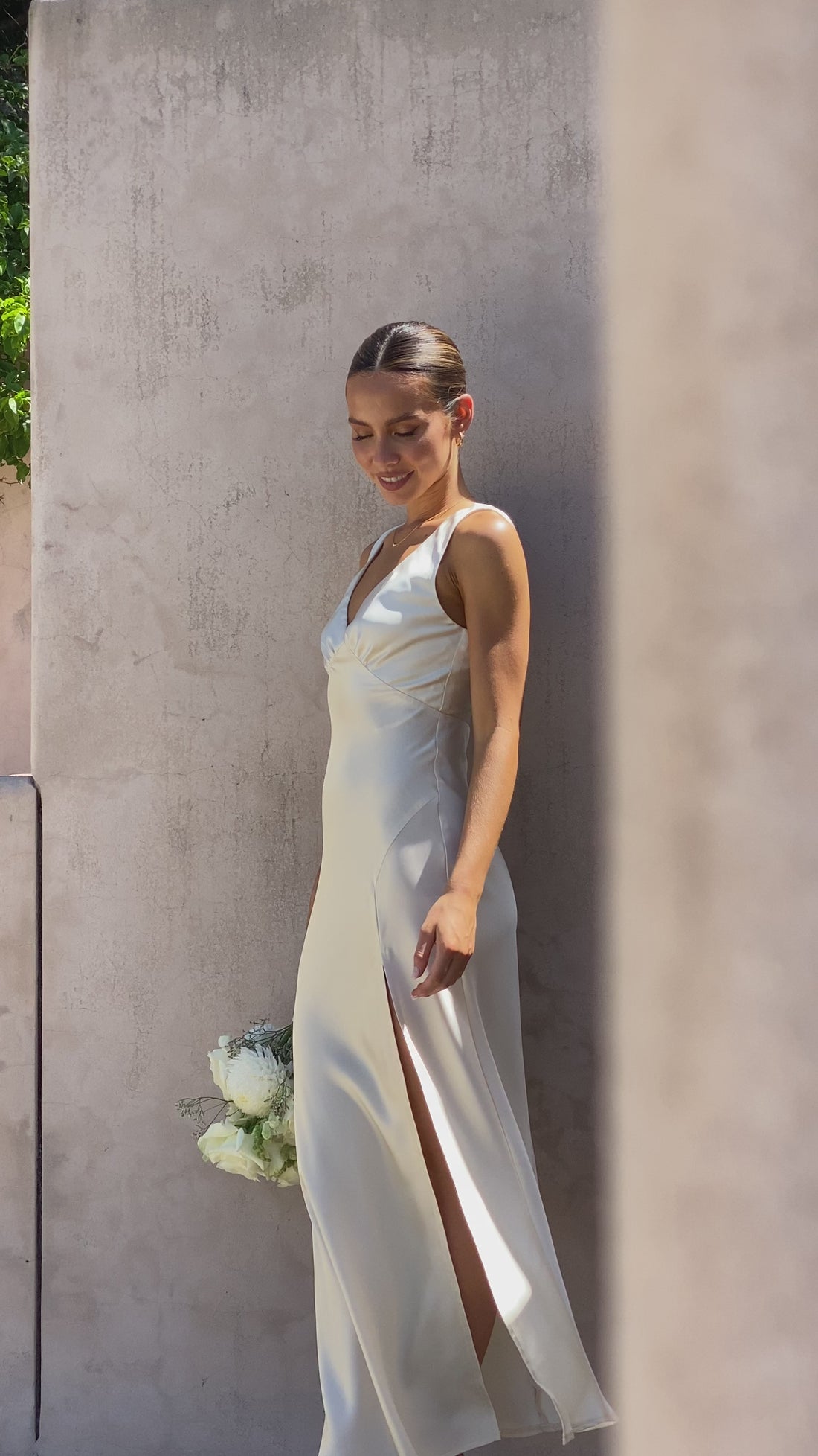 Taylor Maxi Dress - Ivory - Billy J