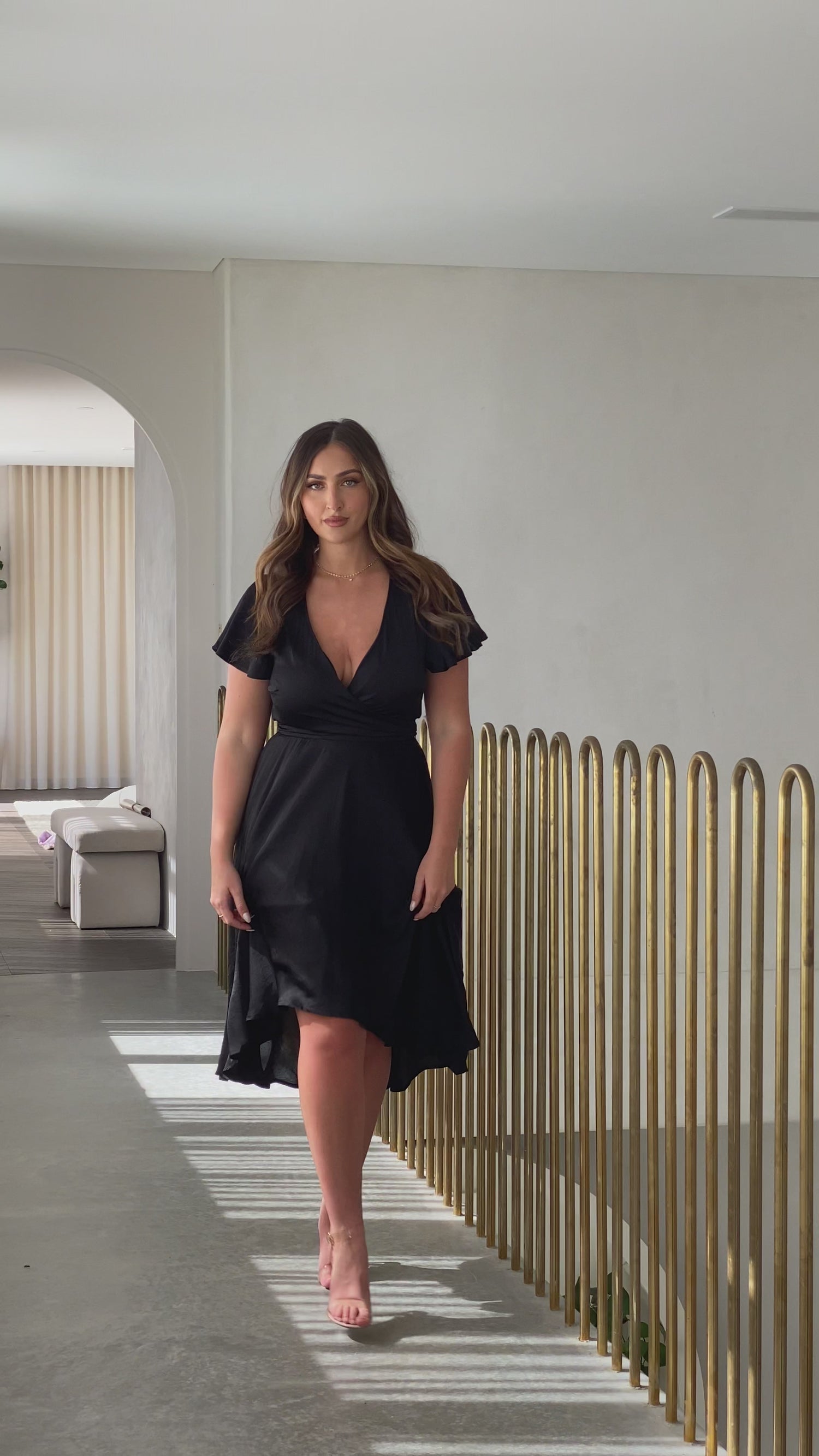 Sunny Daze Dress - Black - Billy J
