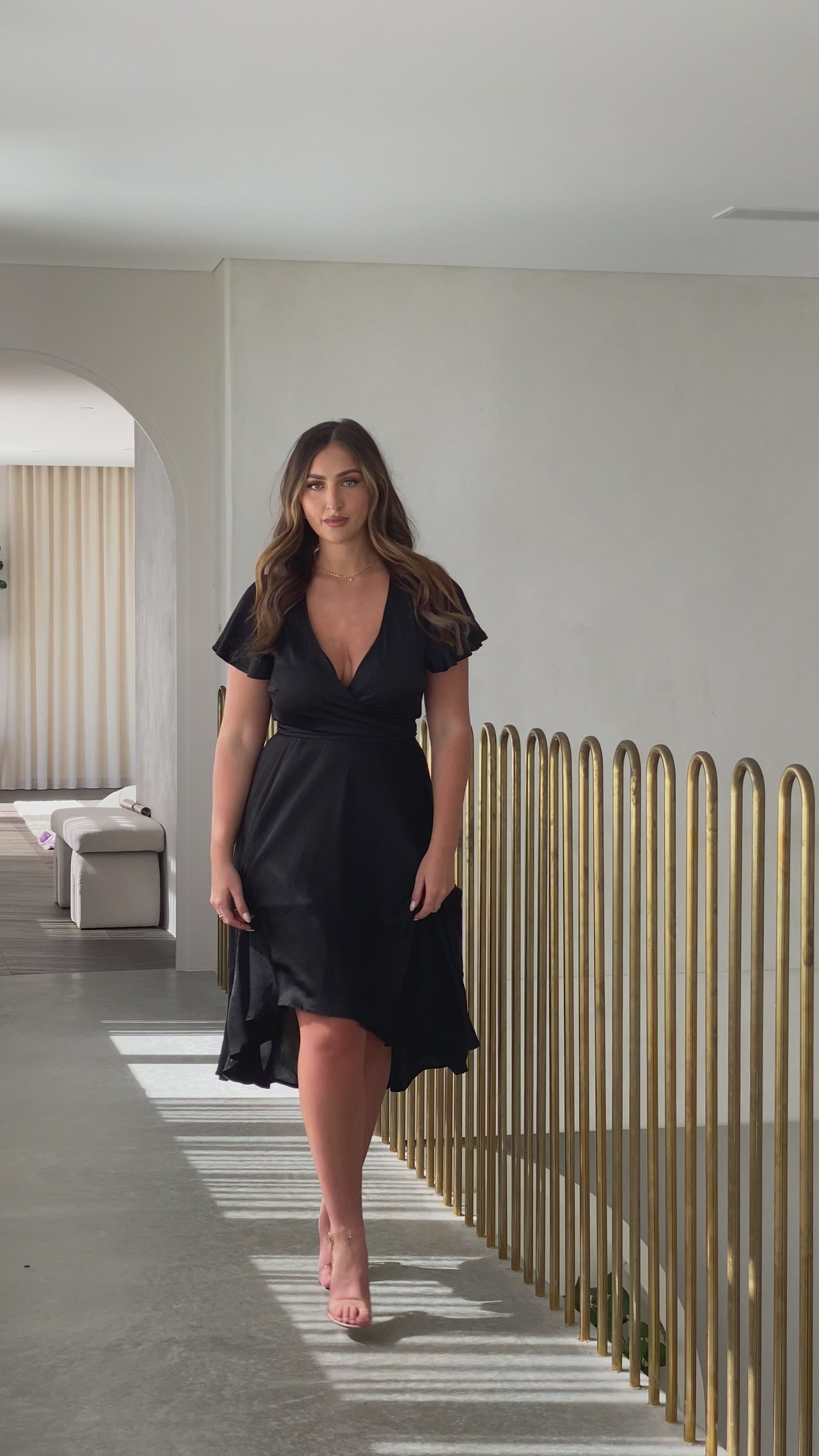 Sunny Daze Dress - Black - Billy J