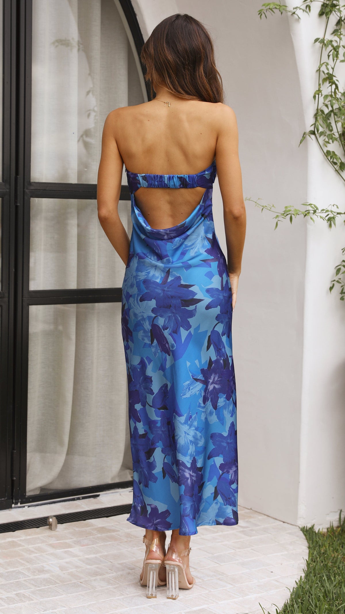 jayma maxi dress blue floral Miya Maxi Dress - Blue Floral - Buy Women's Dresses