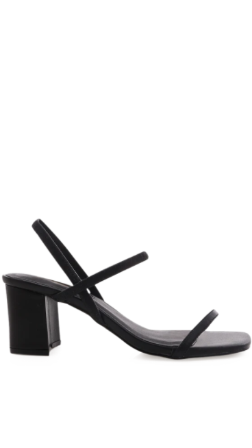 Balton Mule Heels - Black - Billy J