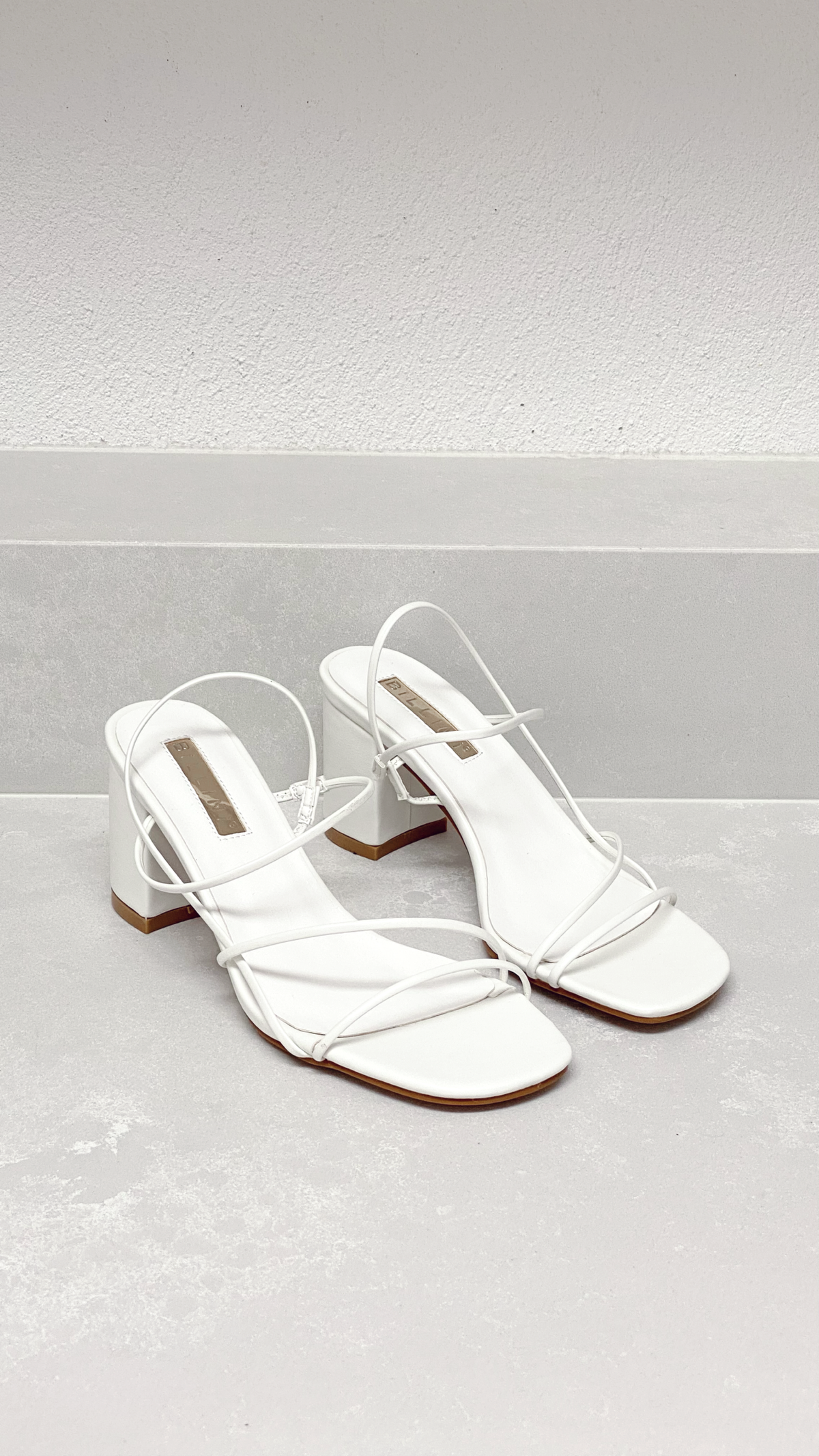Yachi Heels - White - Billy J