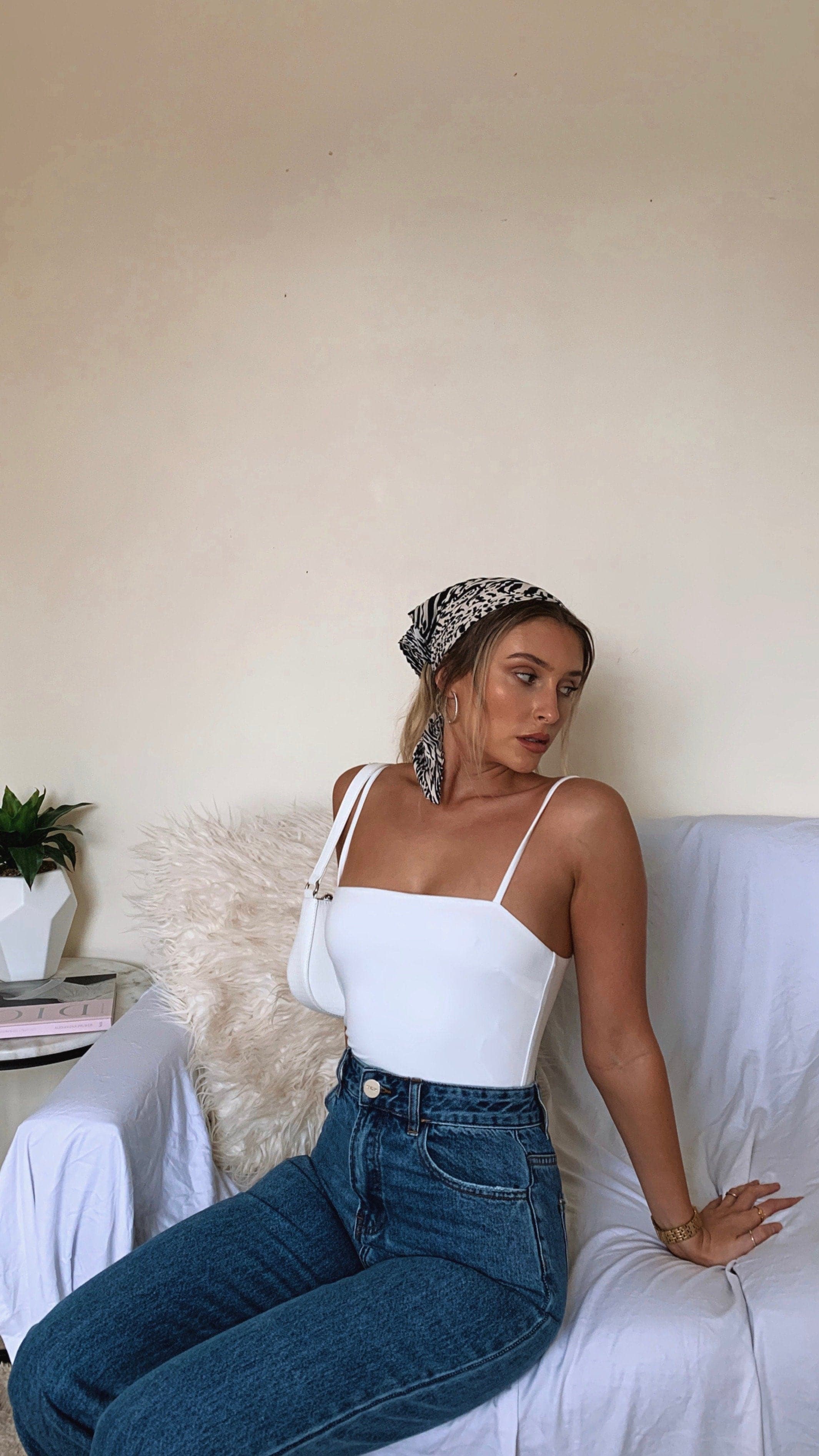 Amos Bodysuit - White - Billy J