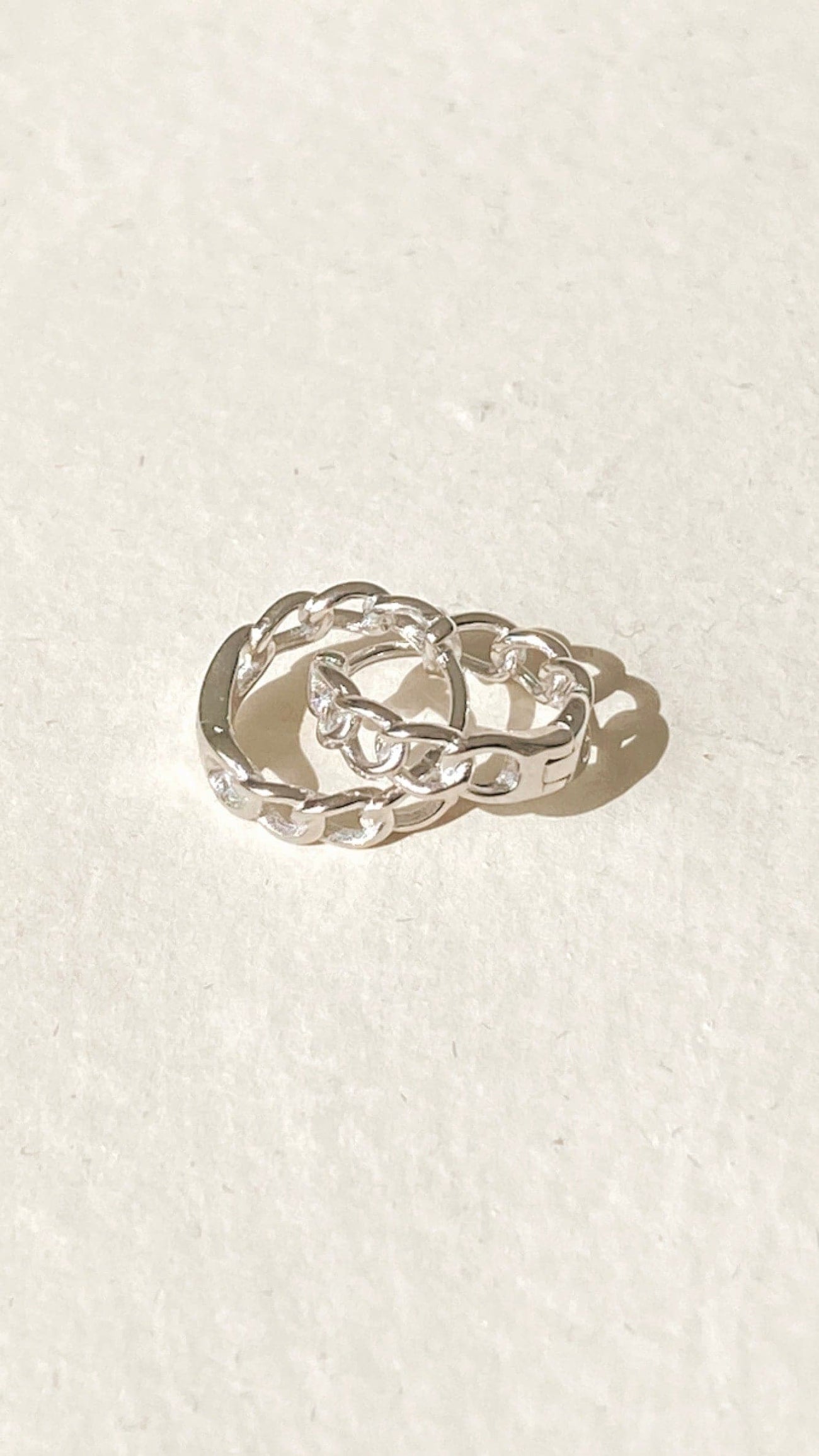 Chain Huggie - Silver - Billy J