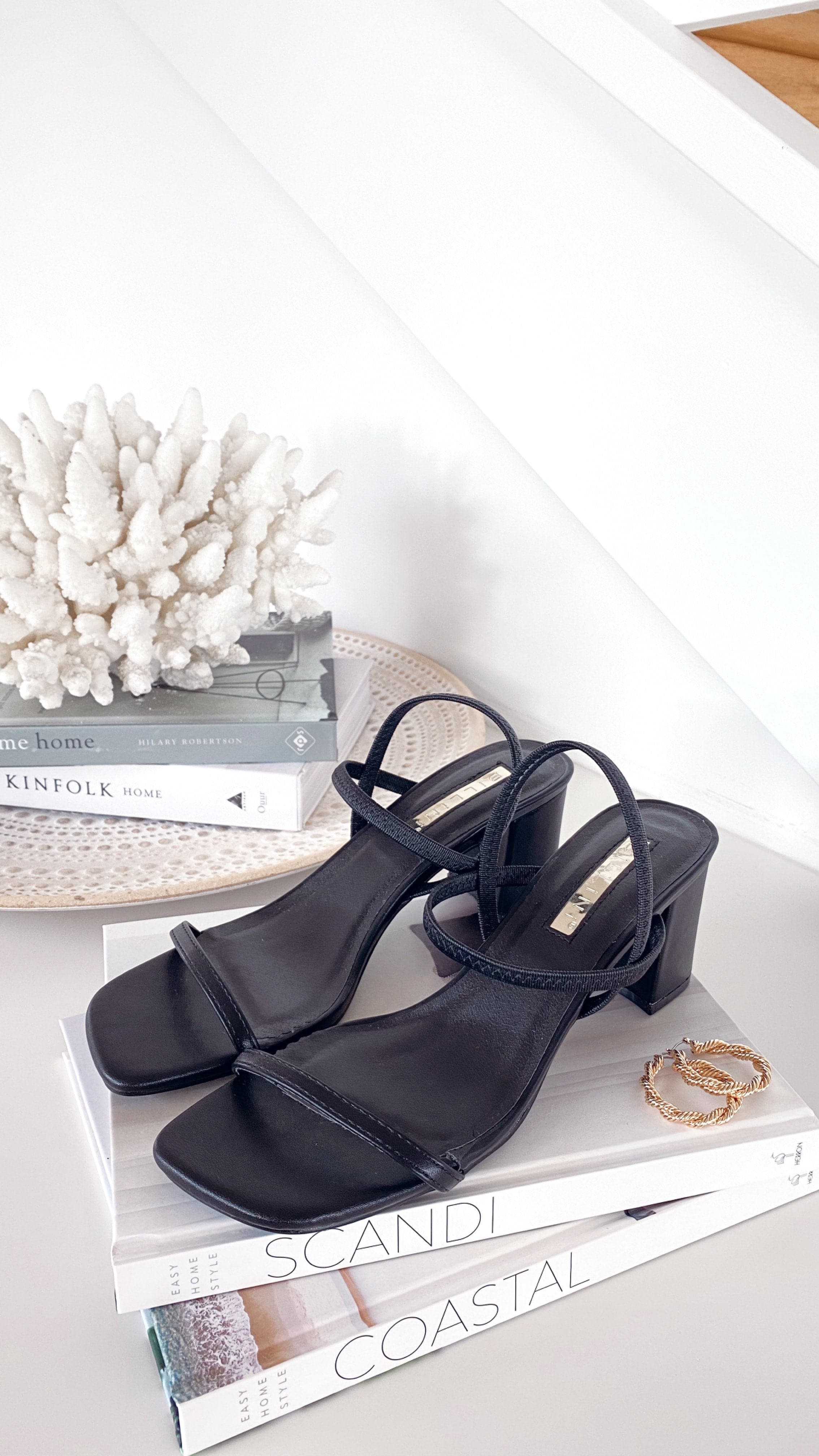 Balton Mule Heels - Black - Billy J