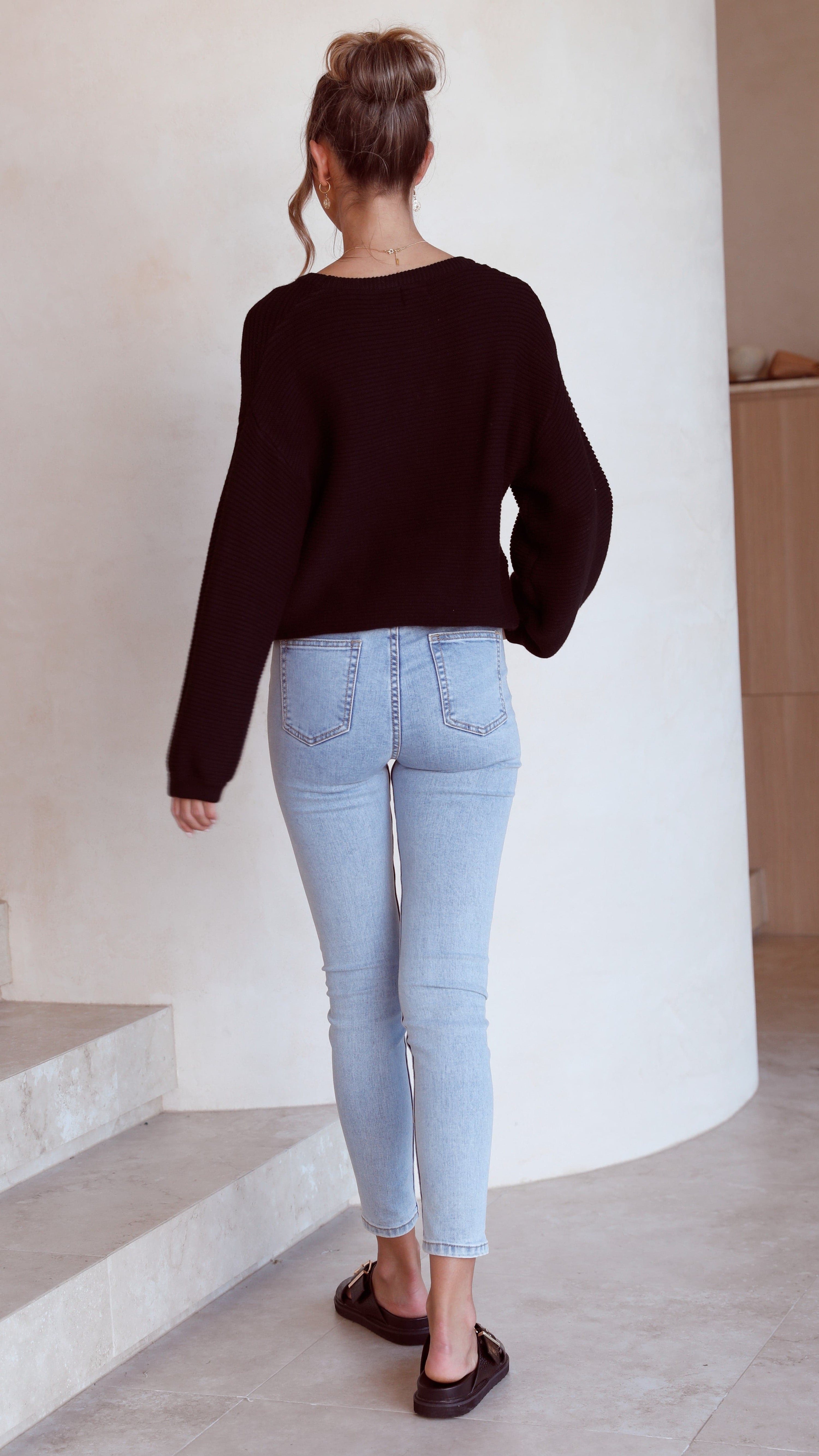 Carmel Knit - Black - Billy J